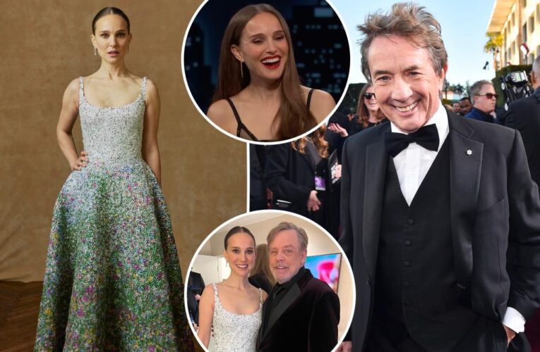 Natalie Portman stalked Martin Short’ at Golden Globes 2024