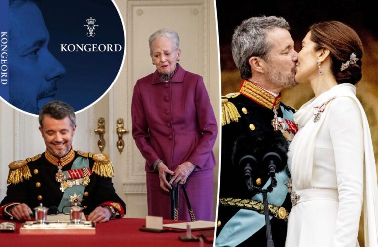 Denmark’s King Frederik appears to reference affair rumors in book