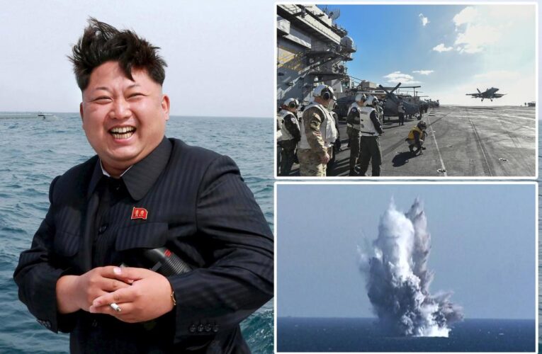 North Korea says it tested underwater nuclear attack drone in response to rivals’ naval drills