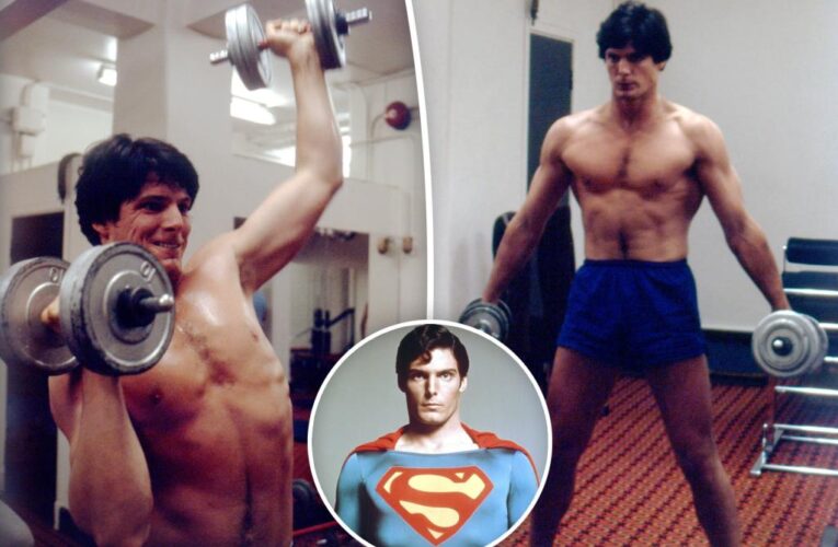 Buff Christopher Reeve works out for ‘Superman’ in never-before-seen photos