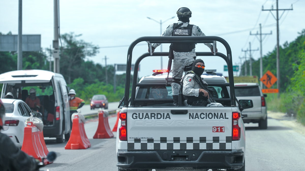 Members of the National Guard in Mexico