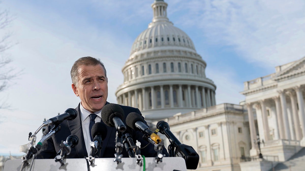 Hunter Biden on Capitol Hill