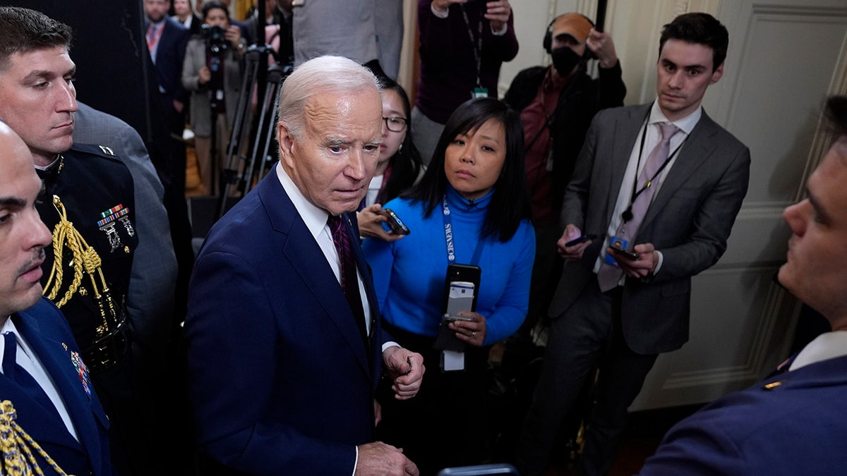 Biden at White House event for US mayors