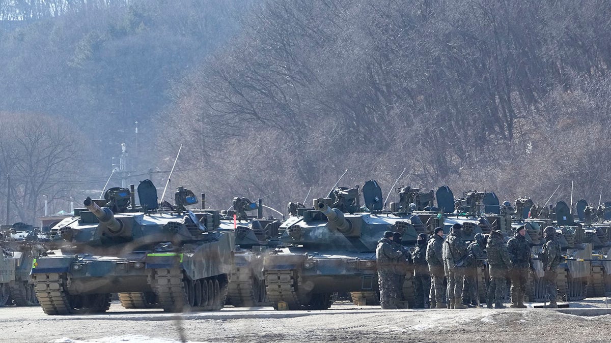 South Korean military vehicles