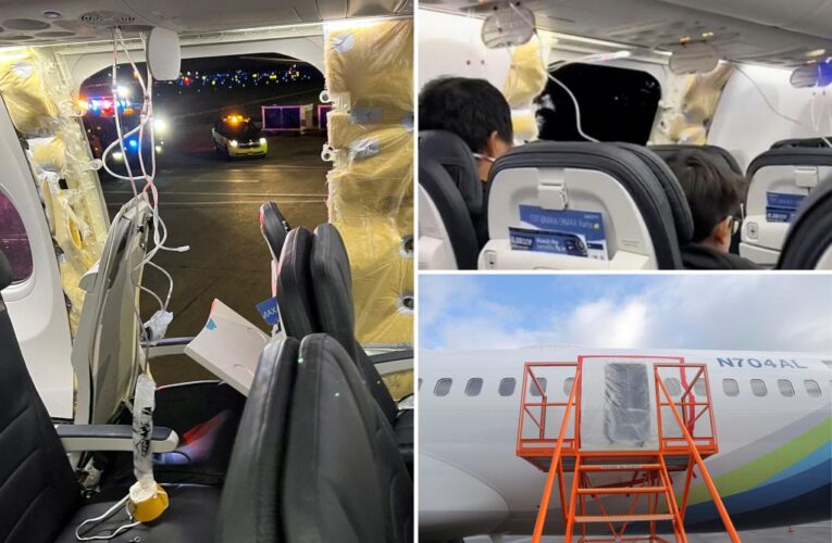 Alaska Airlines plane that lost door plug was restricted to shorter flights over pressurization warning light concerns: NTSB