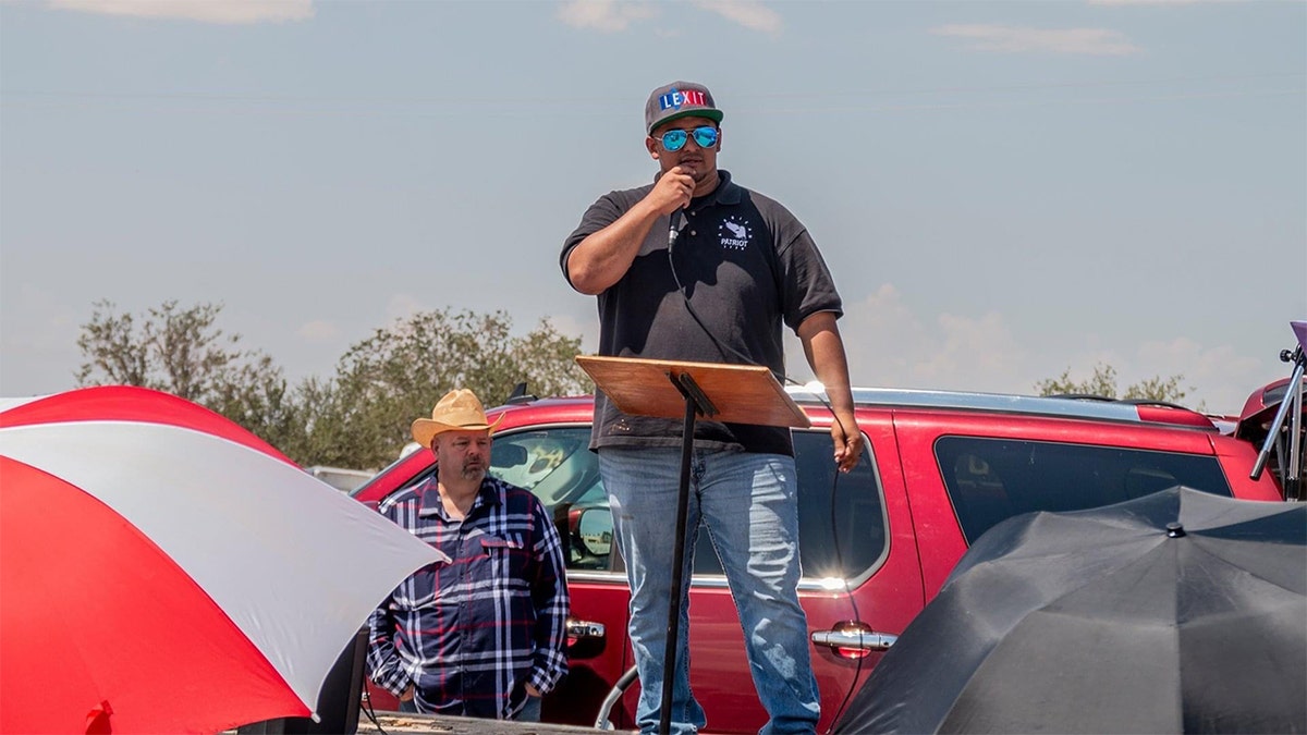 Republican New Mexico Senate candidate Ben Luna