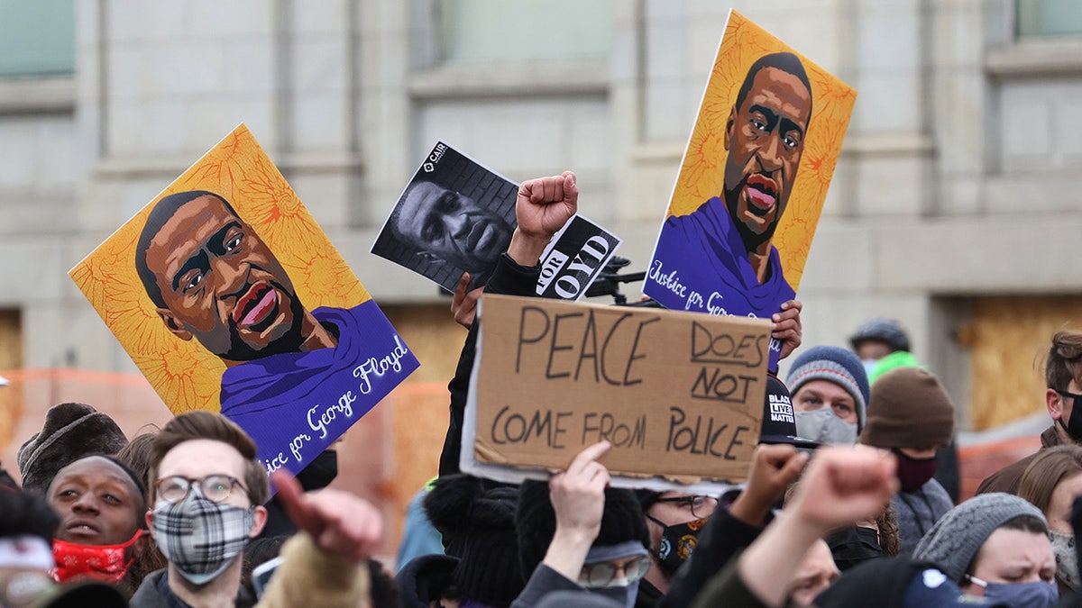 George Floyd protesters celebrate Chauvin guilty verdict