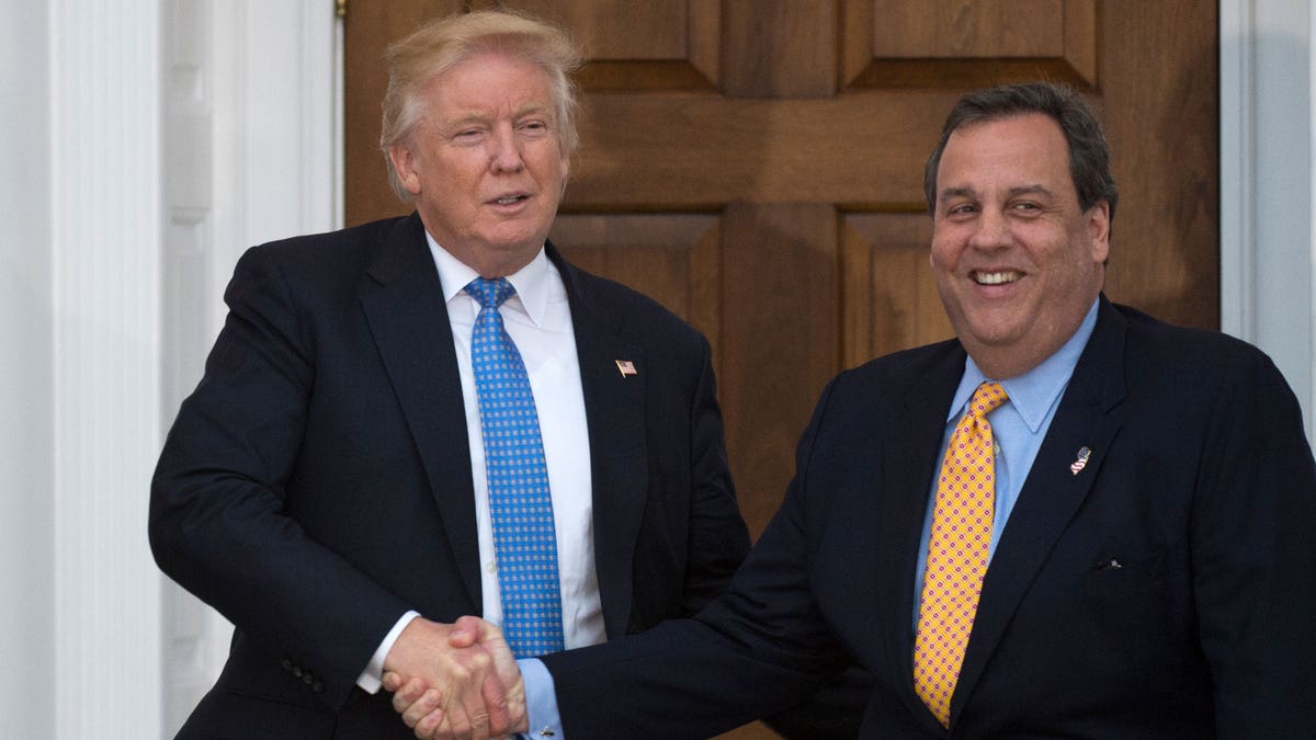 Donald Trump and Chris Christie