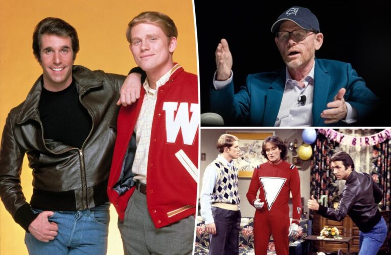 Ron Howard told ‘Happy Days’ producers he’d leave the show if they changed name to ‘Fonzie’s Happy Days’