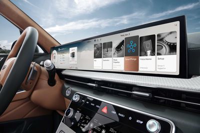 An image of a car’s interior.