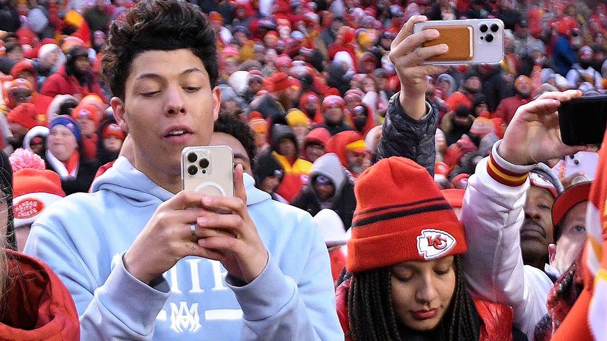 Jackson Mahomes in January