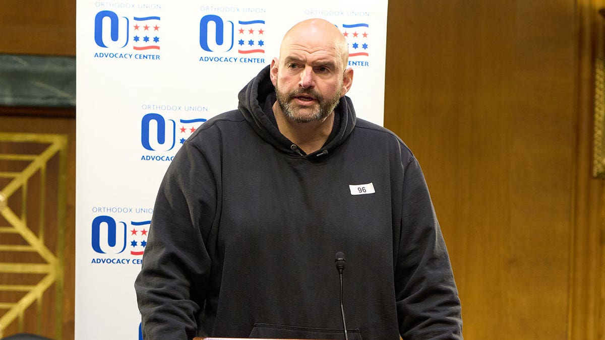 John Fetterman speaks to Orthodox Union Advocacy Center