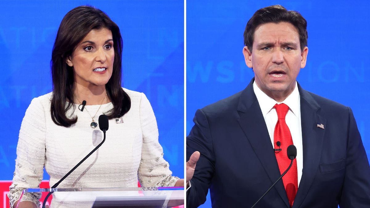 Nikki Haley, Ron DeSantis at fourth debate