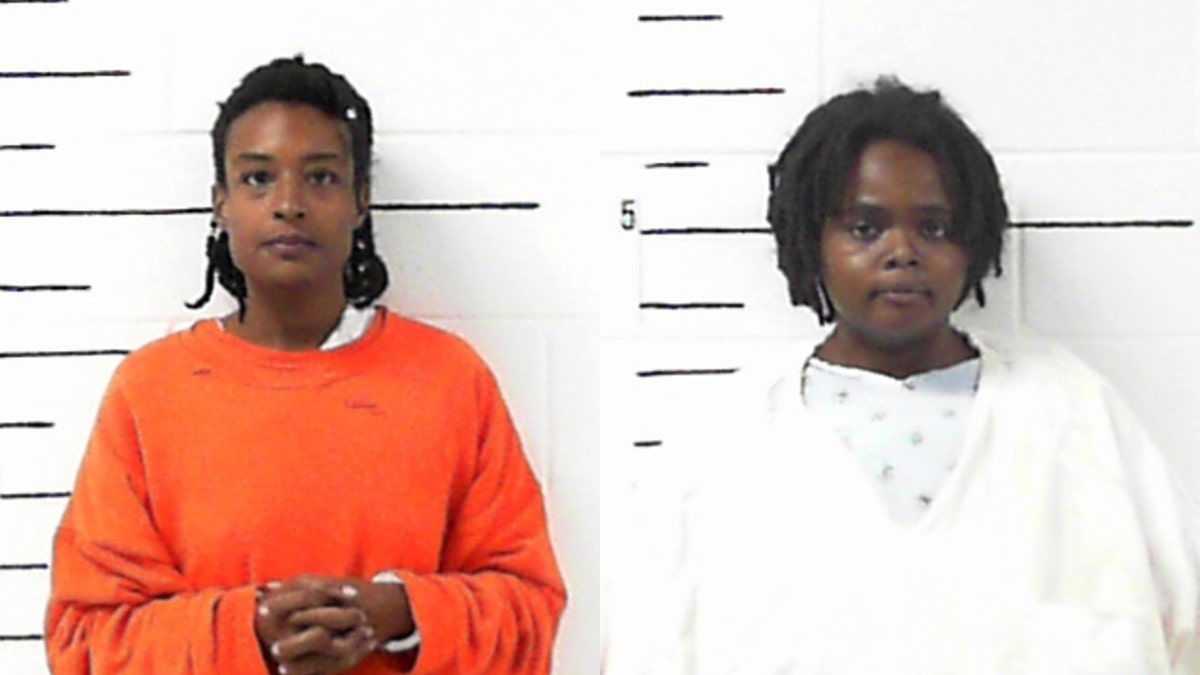 Krystal Diane Pinkins, 36, and Yasmine Hider, 20, appear in their mugshots