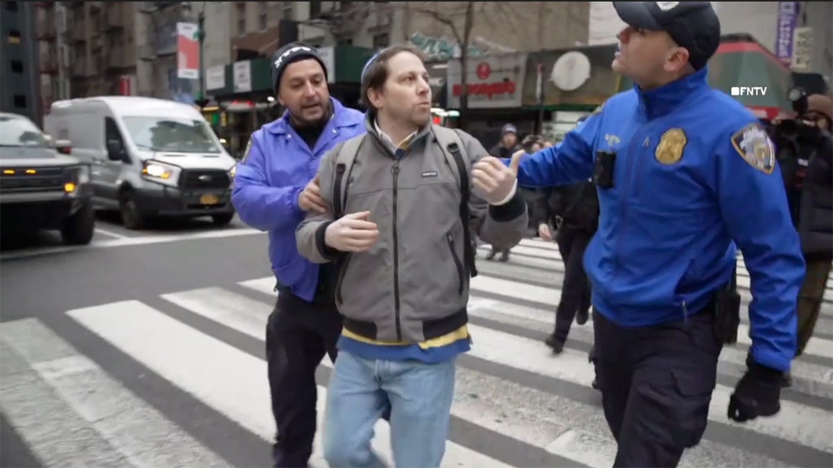 Pro-Israel demonstrator