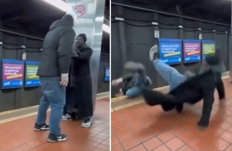 Man killed after being pushed onto SEPTA station tracks in front of oncoming train during fight in Philadelphia