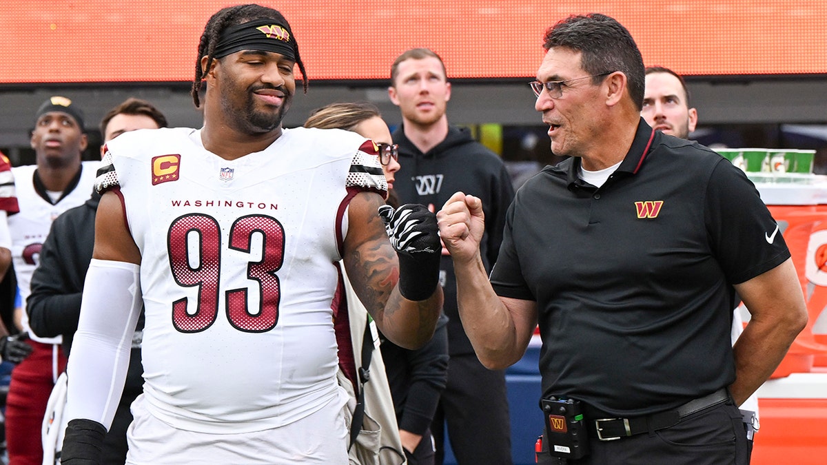 Ron Rivera and Jonathan Allen