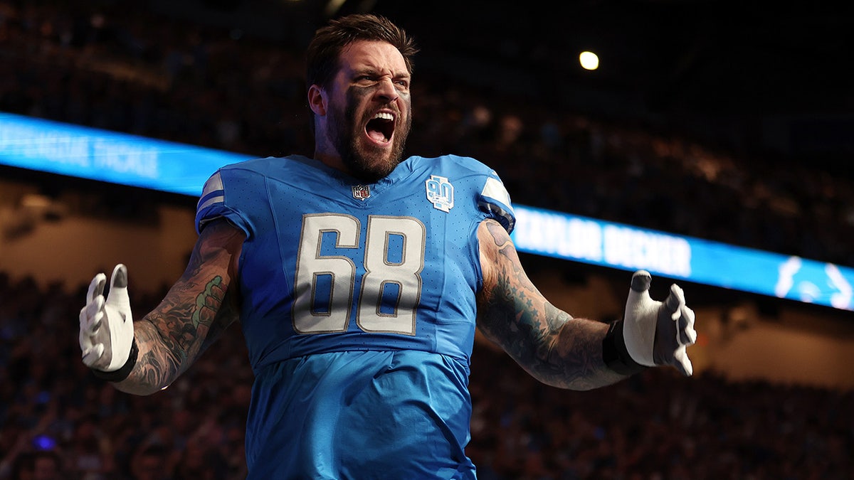 Taylor Decker in November 2023