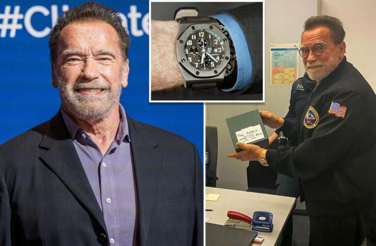 Arnold Schwarzenegger makes raunchy jokes about sex, prostitution after customs detention