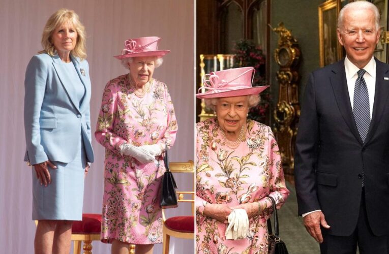 What Queen Elizabeth refused to let Joe Biden do during tea with Jill Biden at Windsor Castle