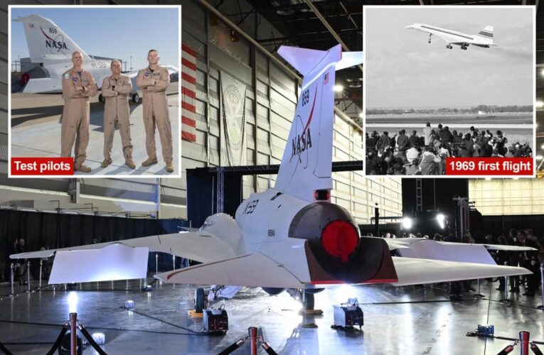 NASA and Lockheed Martin debut quiet supersonic ‘son of Concorde’ plane