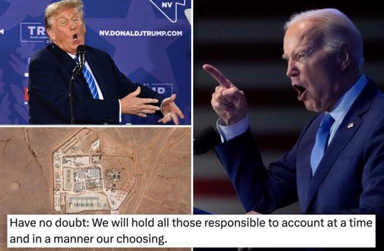 GOP erupts at Biden, call for retaliation against Iran after death of 3 US soldiers: ‘Hit them hard’