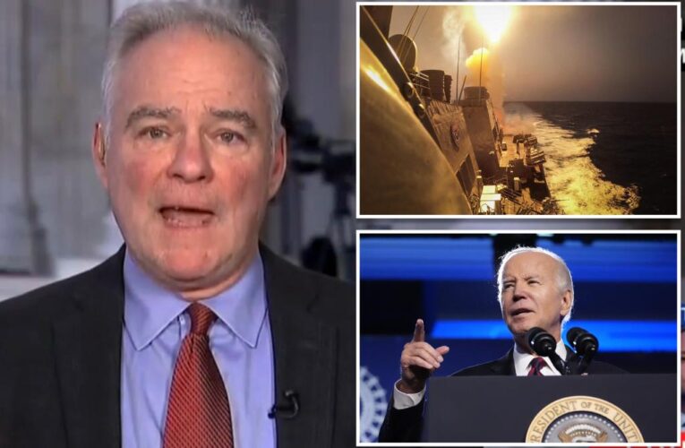 Dem Sen. Tim Kaine asks Biden ‘What is the strategy’ in Yemen amid ‘escalating’ tensions in the Middle East