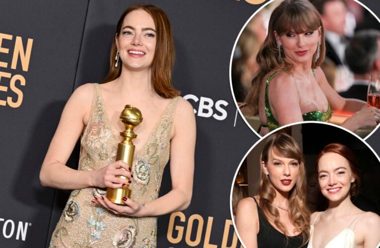 Why Emma Stone called Taylor Swift an ‘a–hole’ at Golden Globes 2024