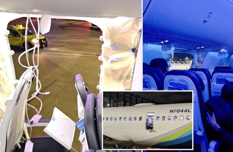 Feds ask for help finding door that blew off Alaska Airlines flight, imperiling passengers: report