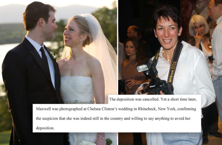 Ghislaine Maxwell attended Chelsea Clinton’s wedding instead of deposition
