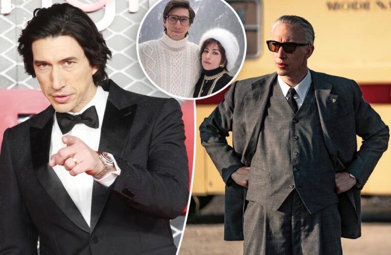 Adam Driver defends playing two Italians: ‘Who gives a s–t?’