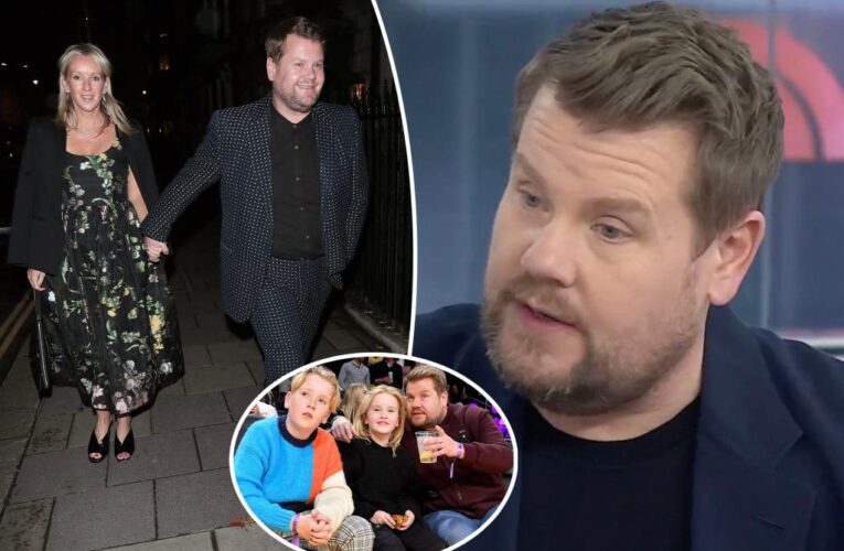 James Corden admits leaving ‘Late Night’ and relocating to England is ‘hard’ and ‘overwhelming’