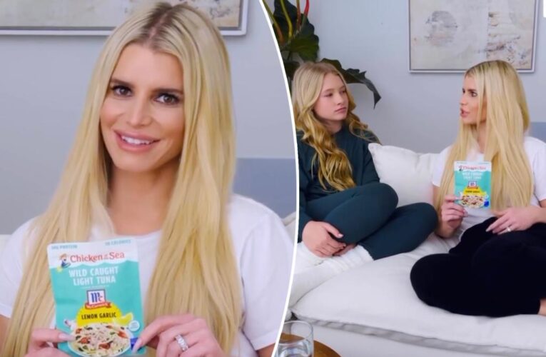 Jessica Simpson pokes fun at her viral ‘Newlyweds’ Chicken of the Sea blunder in new ad