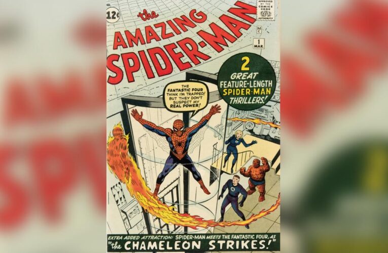 ‘The Amazing Spider-Man’ issue #1 comic sells for over $1.3M