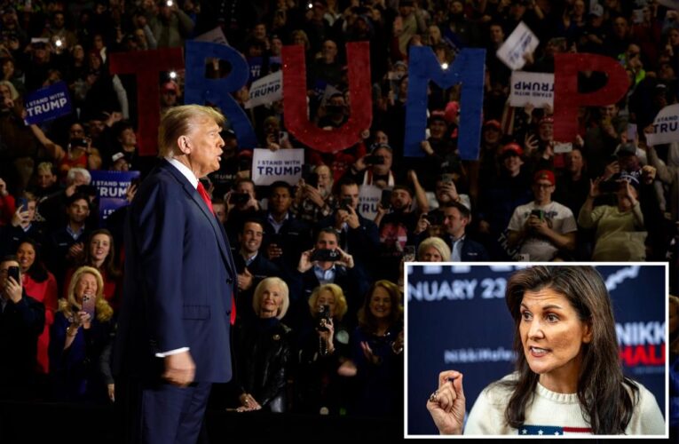 Trump ramps up attacks on Nikki Haley before NH primary, barely mentioning Ron DeSantis: ‘I think he’s gone’