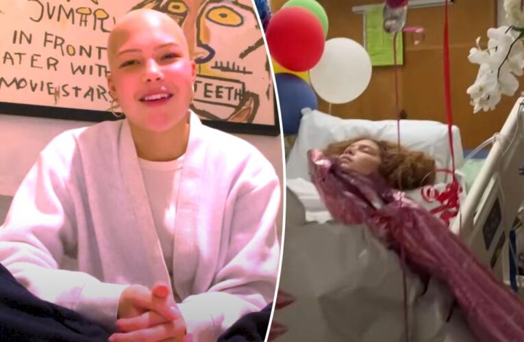 Michael Strahan daughter celebrated hospital birthday day after emergency surgery for brain cancer