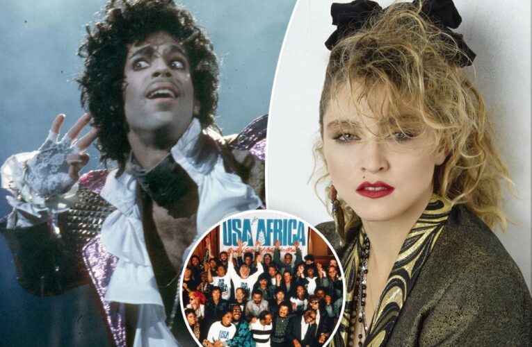 Why Prince and Madonna didn’t join Michael Jackson for ‘We Are the World’: doc