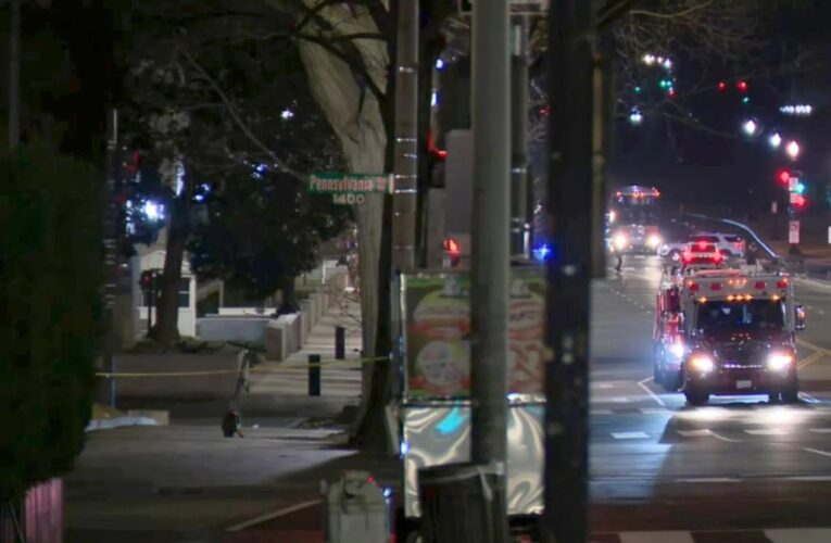 Driver crashes vehicle into White House exterior gate, taken into custody