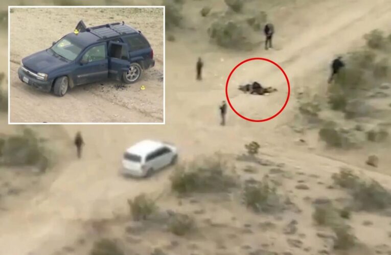 5 suspects arrested in shooting deaths of 6 victims found in Calif desert