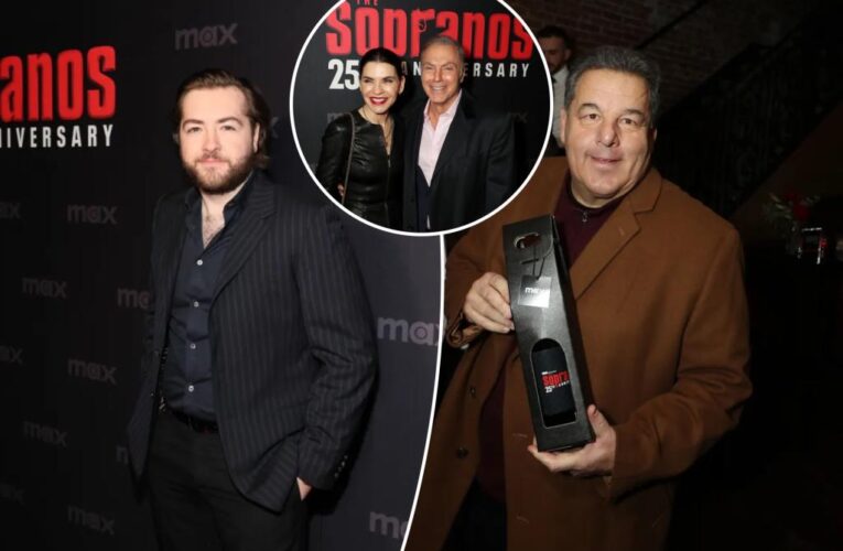 James Gandolfini’s son, ‘Sopranos’ cast celebrate 25th anniversary with wild NYC bash