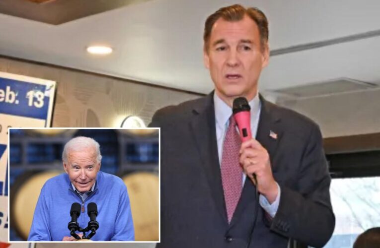 Tom Suozzi gives one-word answer when asked if he’ll seek President Biden’s endorsement in House race