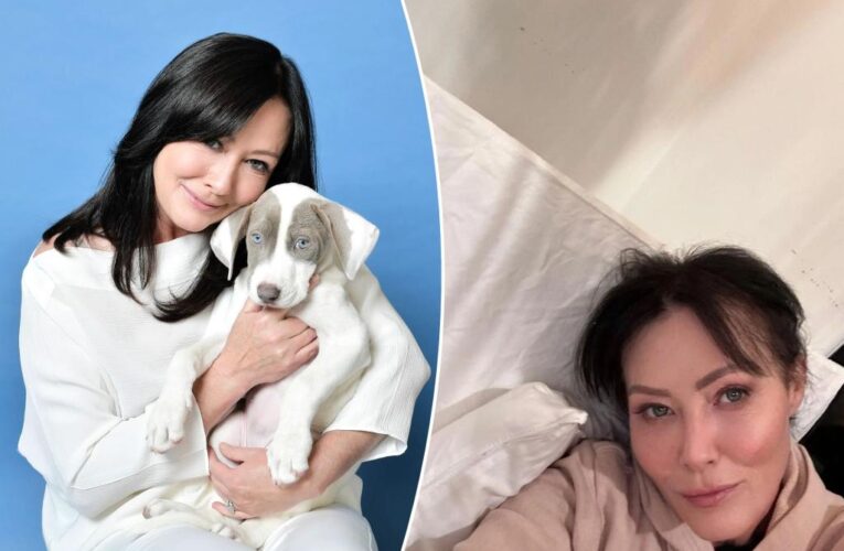 Shannen Doherty wants her ashes ‘mixed’ with her dog’s and dad’s remains when she dies
