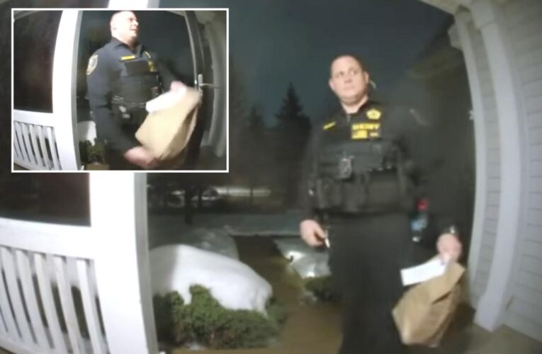 Illinois deputy deliver DoorDash order after driver gets arrested: video shows