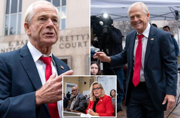 Ex-Trump adviser Peter Navarro sentenced for contempt of Congress in Capitol riot probe