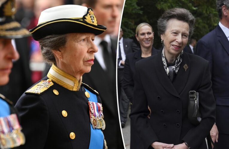 Princess Anne told staffer it would be the ‘last time’ they hugged after Queen Elizabeth’s death