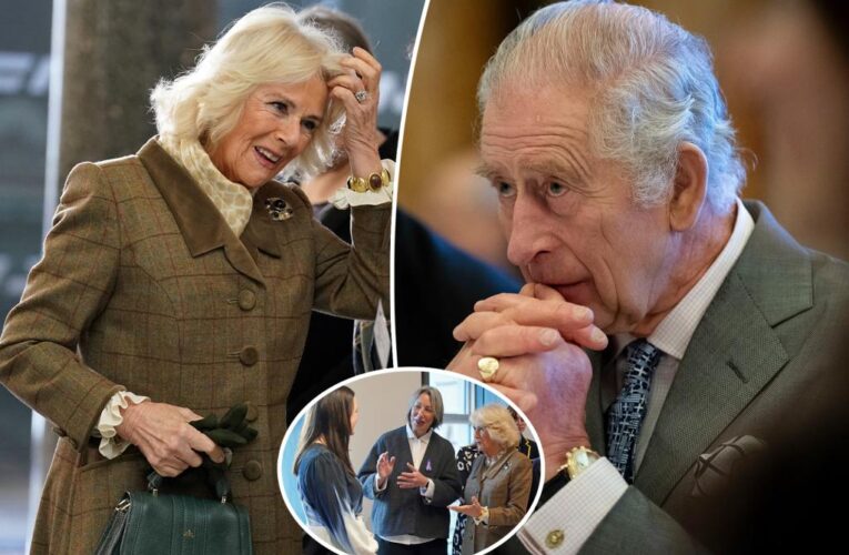 Queen Camilla gives King Charles health update following enlarged prostate diagnosis