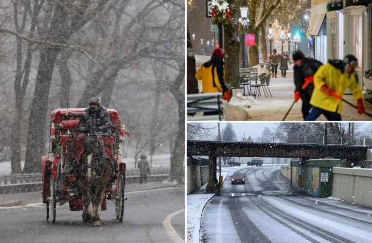 Northeast walloped by nor’easter with over half-foot of snow for some cities