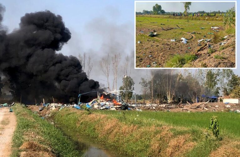 Thailand firework factory explosion leaves around 20 dead, no survivors found