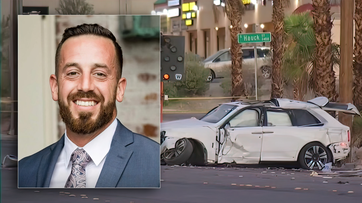 Joshua Castellano with car in the background