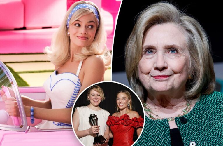 Hillary Clinton faces backlash for cringe reaction to ‘Barbie’ 2024 Oscars snub